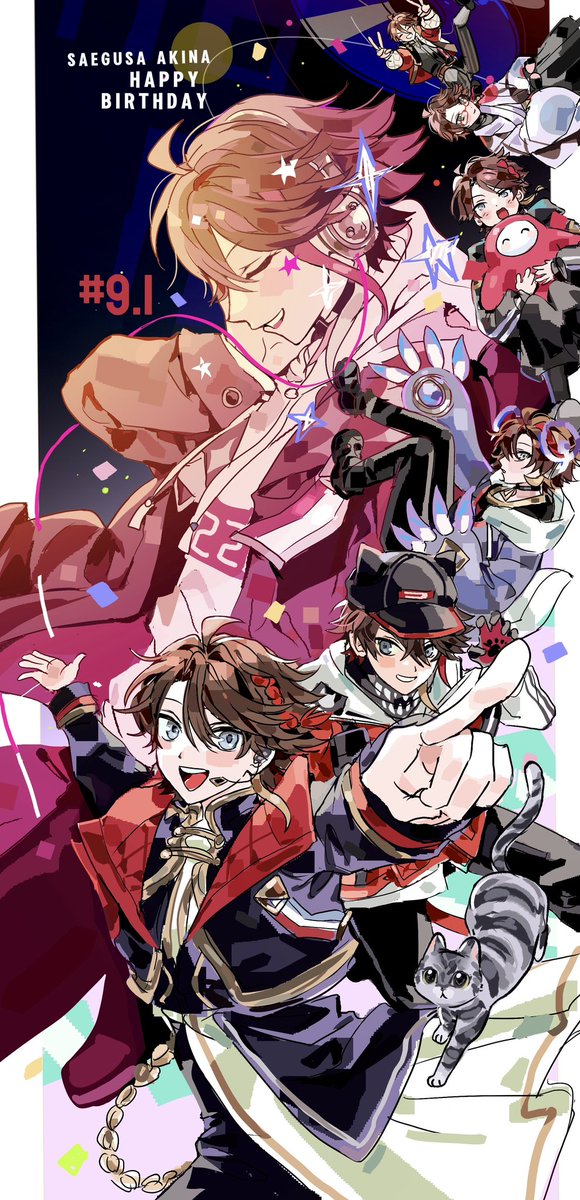 Summer_RIObo9's tweet photo. 🥳🥳🥳🥳
#三枝明那生誕祭2026
 #さ絵ぐさ https://t.co/Pc0OMHnegD
