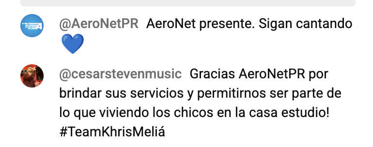 AeroNetPR's tweet photo. La emoción sigue en vivo y AeroNet sigue conectado 🎤.

Orgullosos de respaldar a Objetivo Fama con una conexión preparada para cada momento de la competencia. 

https://t.co/6m8pJE7aRH | 787-273-4143 #GoFaster 🚀 https://t.co/MntLmf8u1W