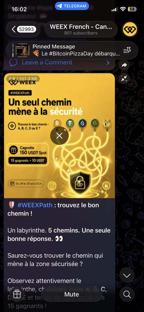 ekenedilichukuu's tweet photo. @WEEX_French Réponse: C
UID: 5870235420
#WEEXFrench #WEEX #WEEXPath https://t.co/ODPm4rNNVc