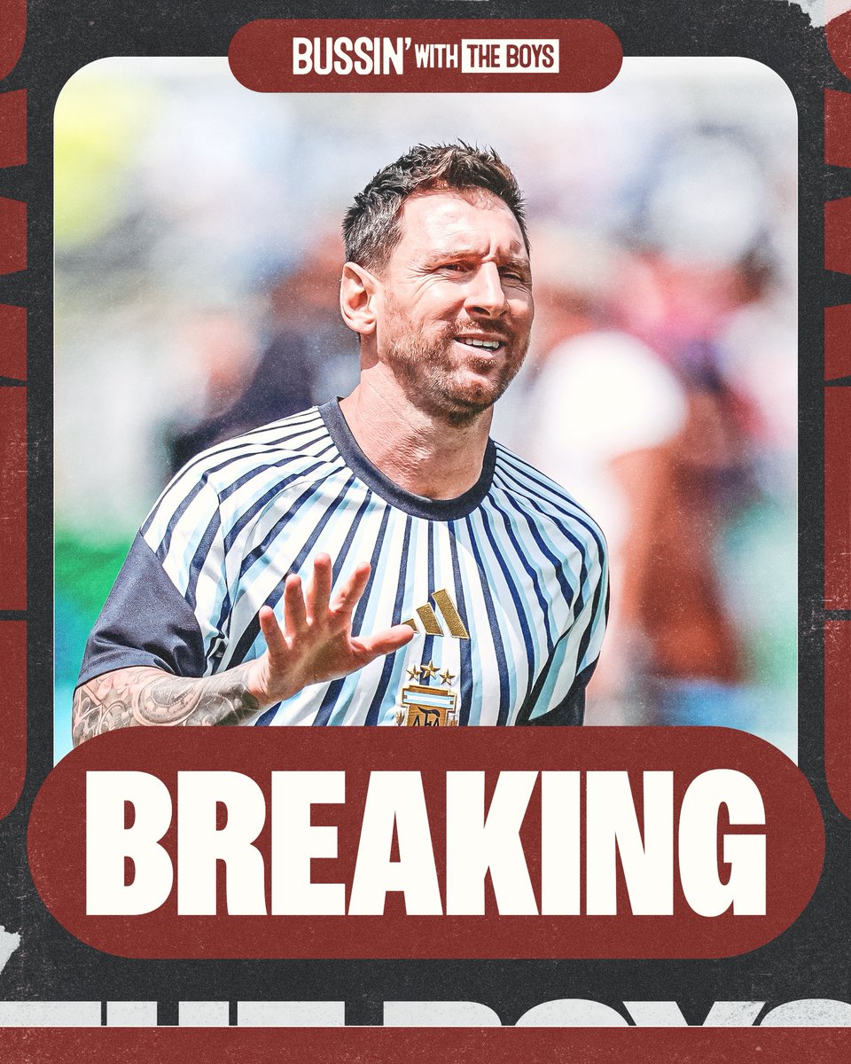 BussinWTB's tweet photo. THE END OF AN ERA 🐐

Lionel Messi has announced his retirement from the Argentina national team via his socials https://t.co/tPqedwkY0V