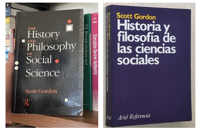 GerardoMunck's tweet photo. El desarrollo histórico de las ciencias sociales

Gordon aborda cuestiones de la filosofía de las ciencias sociales y analiza a autores clave en economía, sociología y ciencia política. Un libro que ayuda a contextualizar los debates actuales

Descarga (en inglés): https://t.co/h1PtwCIoK4