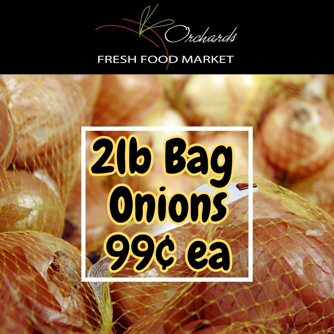 OrchardsFF's tweet photo. Produce Features! Until Thursday September 3rd, 2026 or While Supplies Last!
Watermelon Slices 99¢/lb
2lb Bag Carrots 99¢ each
Ontario Peaches & Cream Corn 99¢ each
2lb Bag Onions 99¢ each
#producemarket #Features #corn #watermelon #onlyatorchards #wherefreshcomesfrom https://t.co/f5QMZ9pFuK