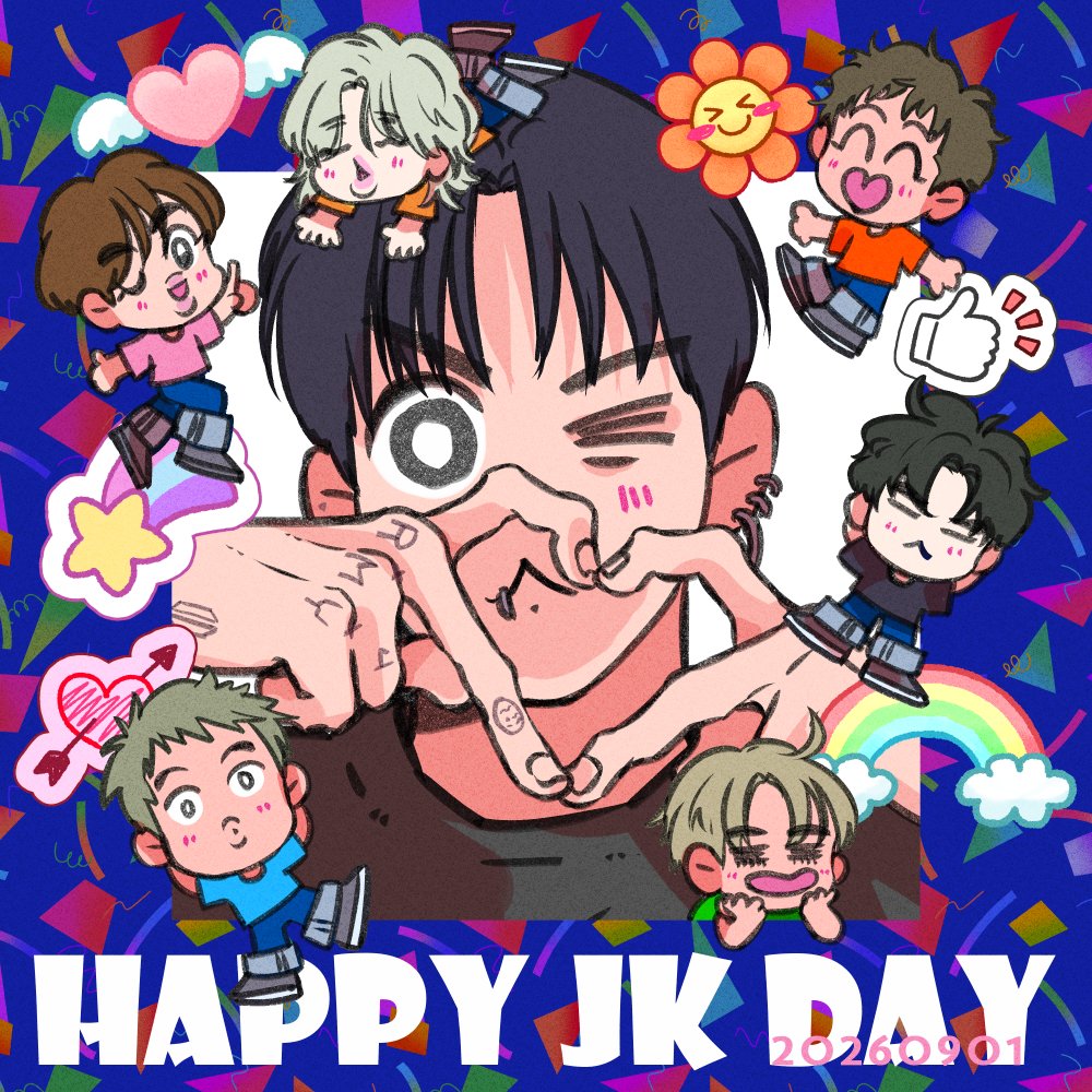 hapihapi_HBday's tweet photo. 20260901
#HappyJungkookDay
#HAPPYJKDAY
#btsfanart https://t.co/tCDv8ELHVx