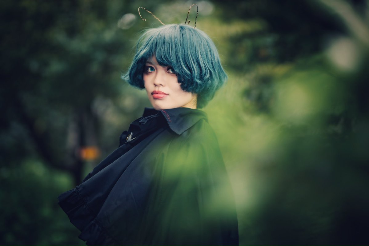 Neri_namgal's tweet photo. Cosplay 東方project 

🪲リグル・ナイトバグ🌿

撮影:辣油さん(@raiAn_macaroni )
マント:梟まりあさん(@Omeme00pachi )

#秩父例大祭 https://t.co/BczzWSsah0