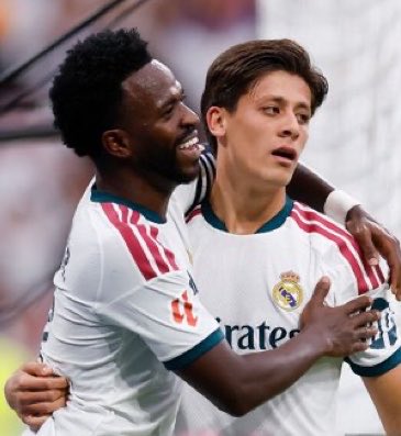 theMadridZone's tweet photo. 🗣️ Arda Güler: "I'm happy, we won 4-0 and got 3 points, we're going to keep going like this."

My goal? I knew Viní was going to pass it to me, he's so good, thanks to him." https://t.co/UfhCfESz1s