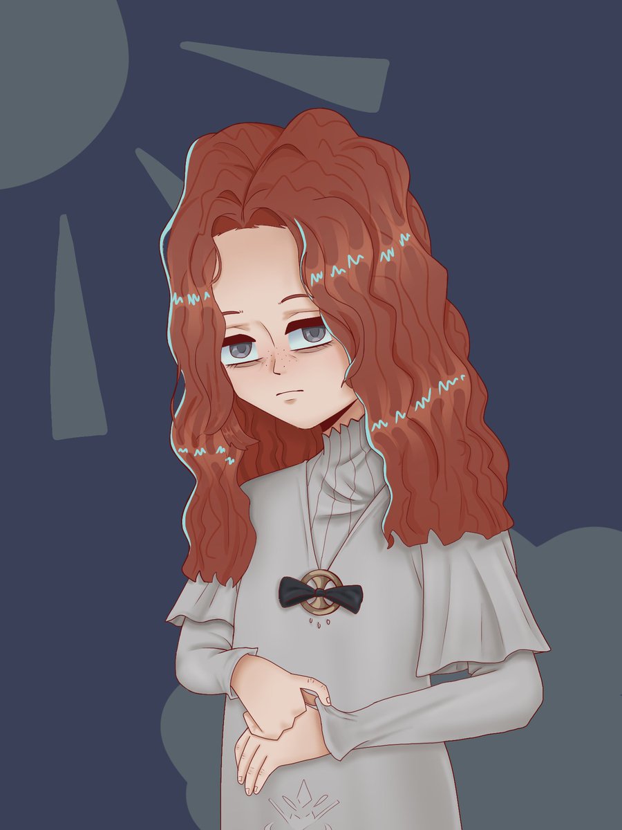 Teto_at_3am's tweet photo. And here's Effie. I'll be drawing more npcs from this game

#reverse1999 https://t.co/pnrFr84eNb