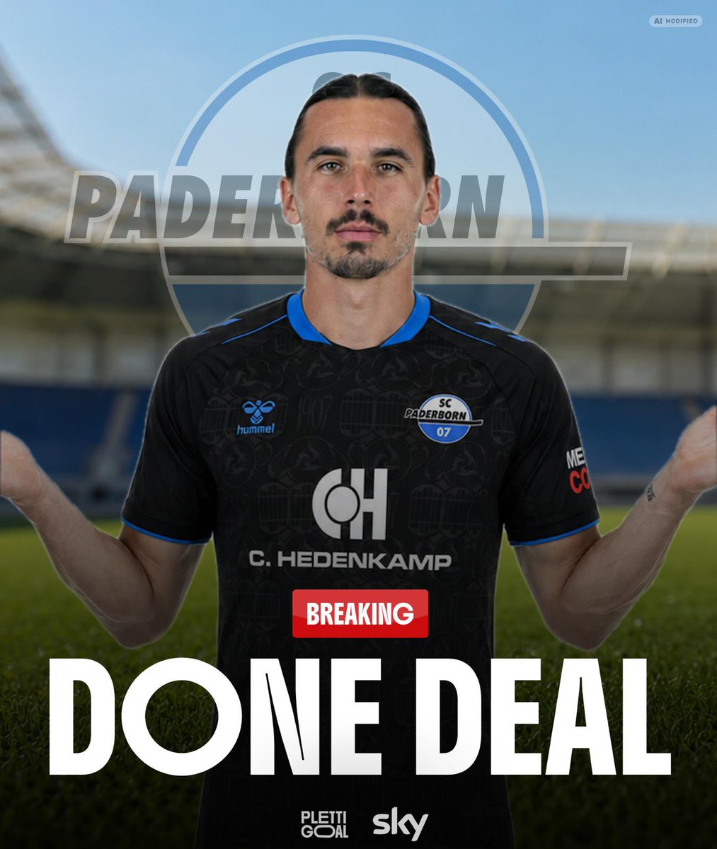 Plettigoal's tweet photo. 🚨💥 EXCL | Rayan Philippe to SC Paderborn – DONE DEAL ✔️

Full agreement reached with Hamburger SV for 25 y/o striker. Loan with an option to buy.

Medical and contract signing scheduled for Tuesday. @SkySportDE 🇫🇷 https://t.co/YkKqjuanrk