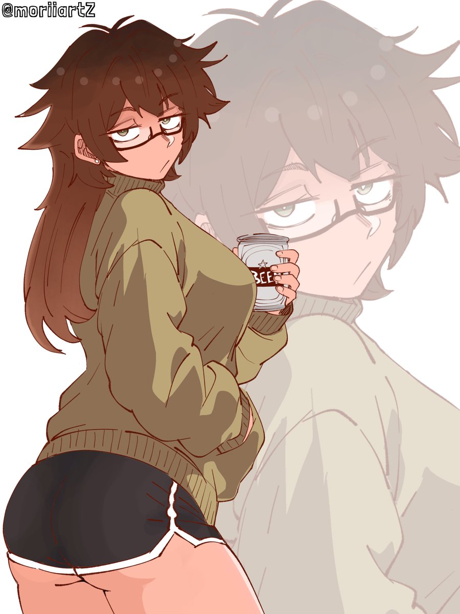 moriiartzz's tweet photo. Nagi likes beer! https://t.co/hSSeUJJNzR