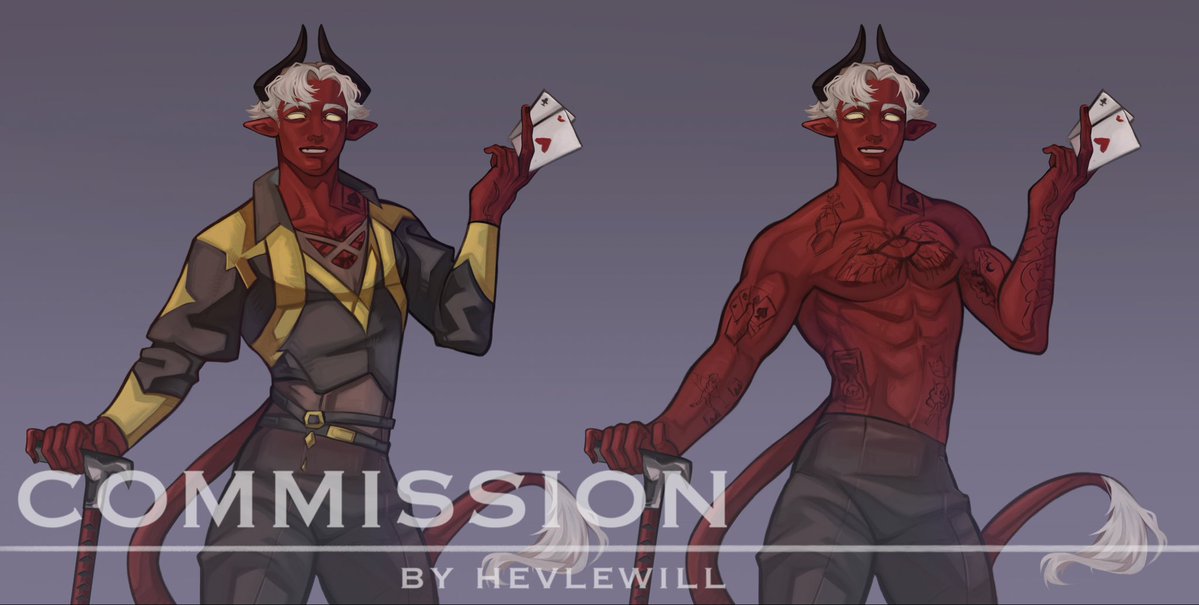 hevlewillvv's tweet photo. Cmm ♣️ #commission #illustration‌‌ #art https://t.co/k7UWpic30Y