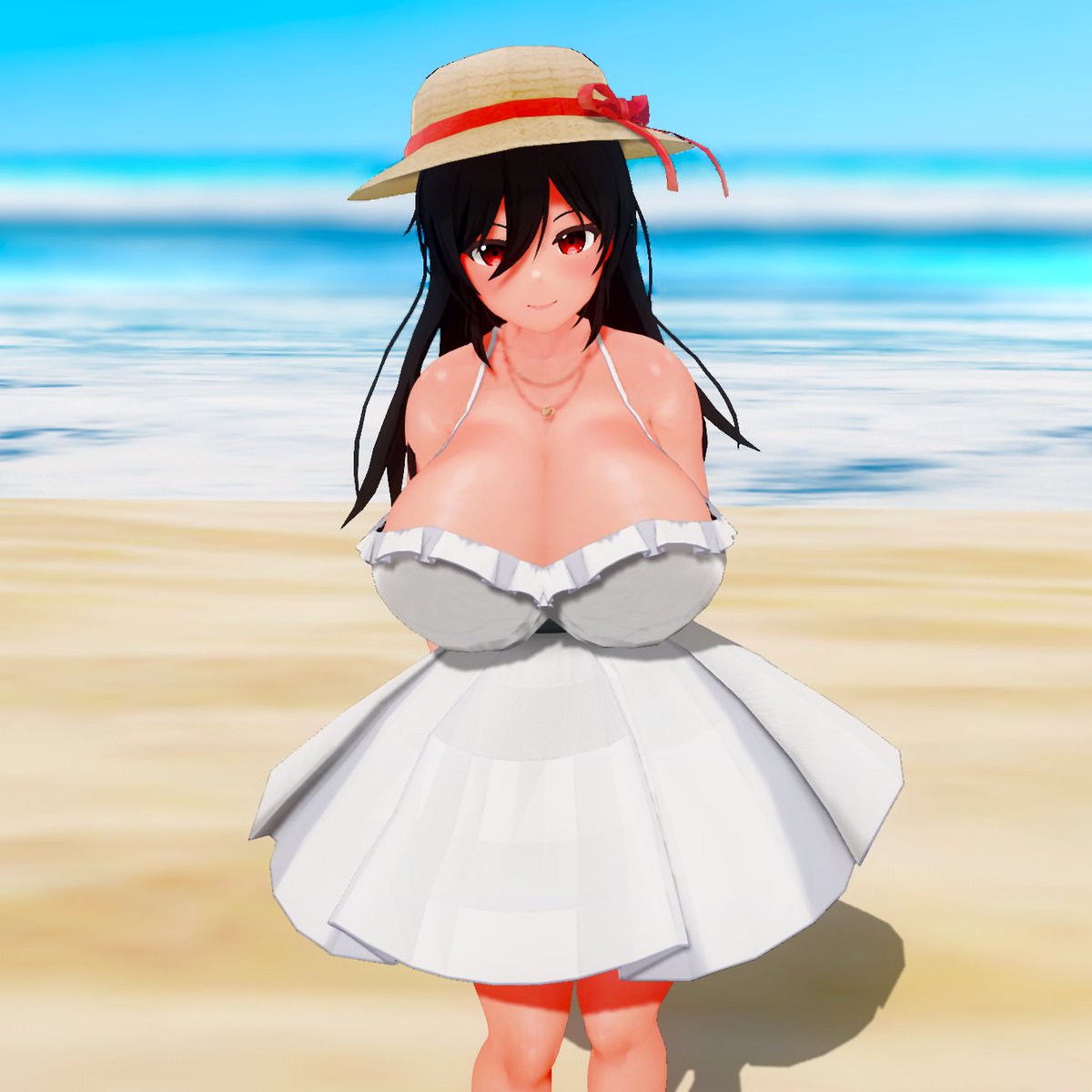 Tsubasa10COM3D2's tweet photo. 🌪️風のいたずら🌪️
#COM3D2 https://t.co/rylIx0Cm6U