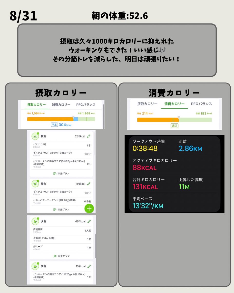rinqow9's tweet photo. 8/31 記録 https://t.co/4xbh1s9Tqr