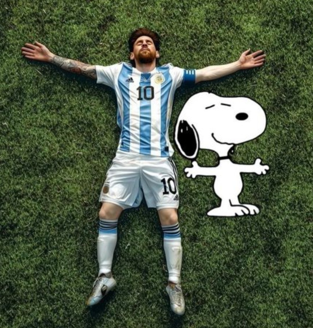snoopyhero53's tweet photo. Thank you, Leo.
For everything. 🇦🇷💙 https://t.co/wZegtnz8fU
