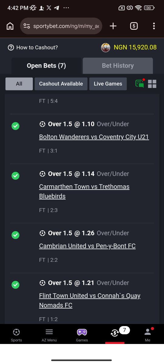 39Bullion's tweet photo. 19 games in already no cash out 

@SportyBetNG  I'm seeing something too unfair I've lost too much not to be happy when my time came oo

Better unlock better cash out @hiannaxd https://t.co/Mi2207r5AM