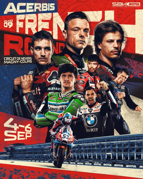 soykoli's tweet photo. Después de las vacaciones del verano europeo, este fin de semana vuelve el #WorldSBK!!!
* 8 fechas de 12.
* 24 carreras de 36.
* NICOLO BULEGA ganó 23 de las 24.
* 2° en la carrera restante.
* Su compañero de equipo IKER LECUONA ganó 1.
* 19 veces 2°.
* #Ducati ganó 24 de 24. https://t.co/Yt9fd0lMCH
