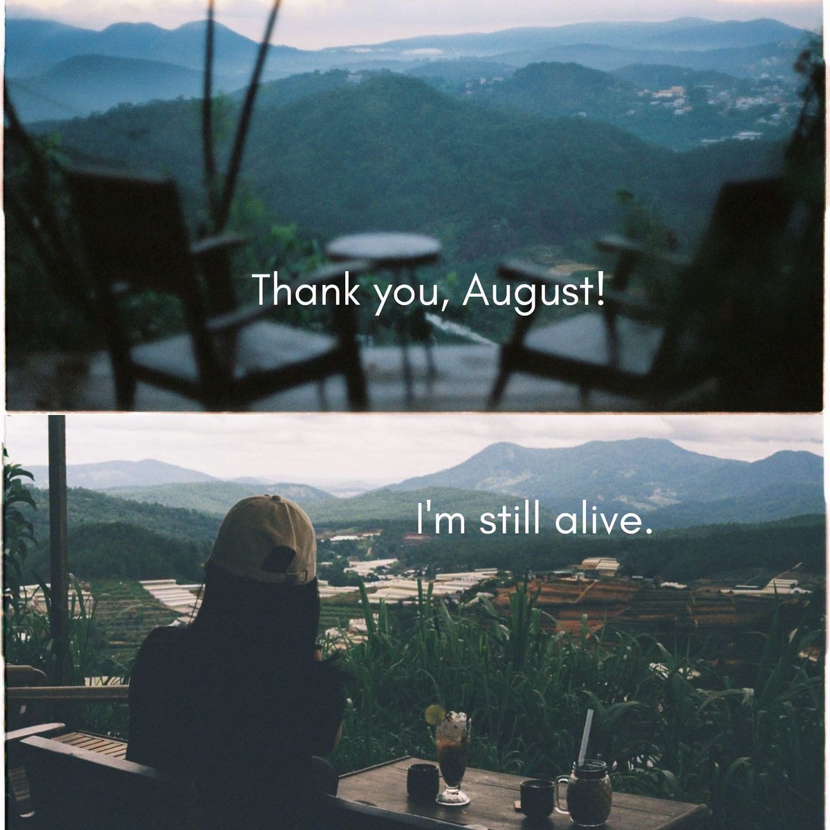 sisdaday's tweet photo. Thank you, August! I’m still alive. 🤍 https://t.co/cogLWoh8yk