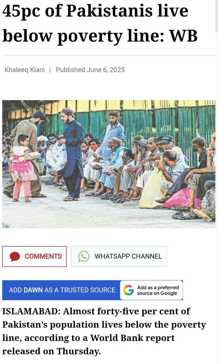 Rmr845634's tweet photo. @Alamgirian90 @Soul_of_Action What are you yapping about, beggar Pakee?? 

Imagine being an inbred polio driven shithole with 45% poverty rate. 🤣😂 https://t.co/KAAWfRYGrv