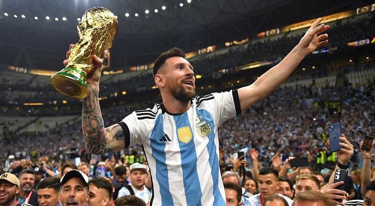 Nurapost's tweet photo. The final chapter with Argentina 🇦🇷💔
Thank you Lionel Messi for giving us memories that will live forever. You came, you conquered, and you completed football. https://t.co/7dCrFLQVEX