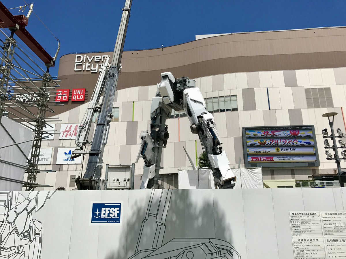 Lcp_tan7's tweet photo. ありがとう！ユニコーン ！！
#ユニコーン立像
#ガンダムベース東京 https://t.co/OcR4WqBNmE