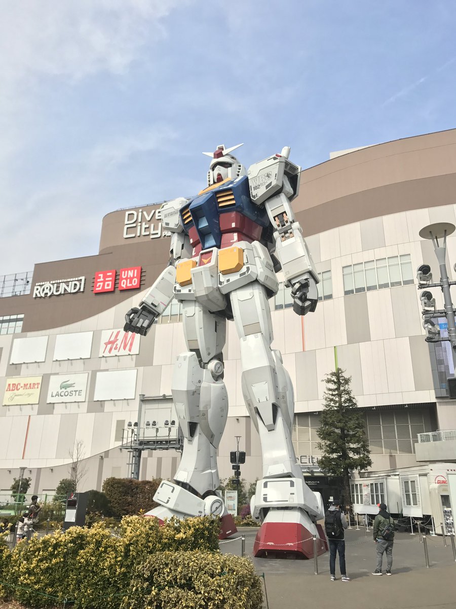 Lcp_tan7's tweet photo. ありがとう！ユニコーン ！！
#ユニコーン立像
#ガンダムベース東京 https://t.co/OcR4WqBNmE