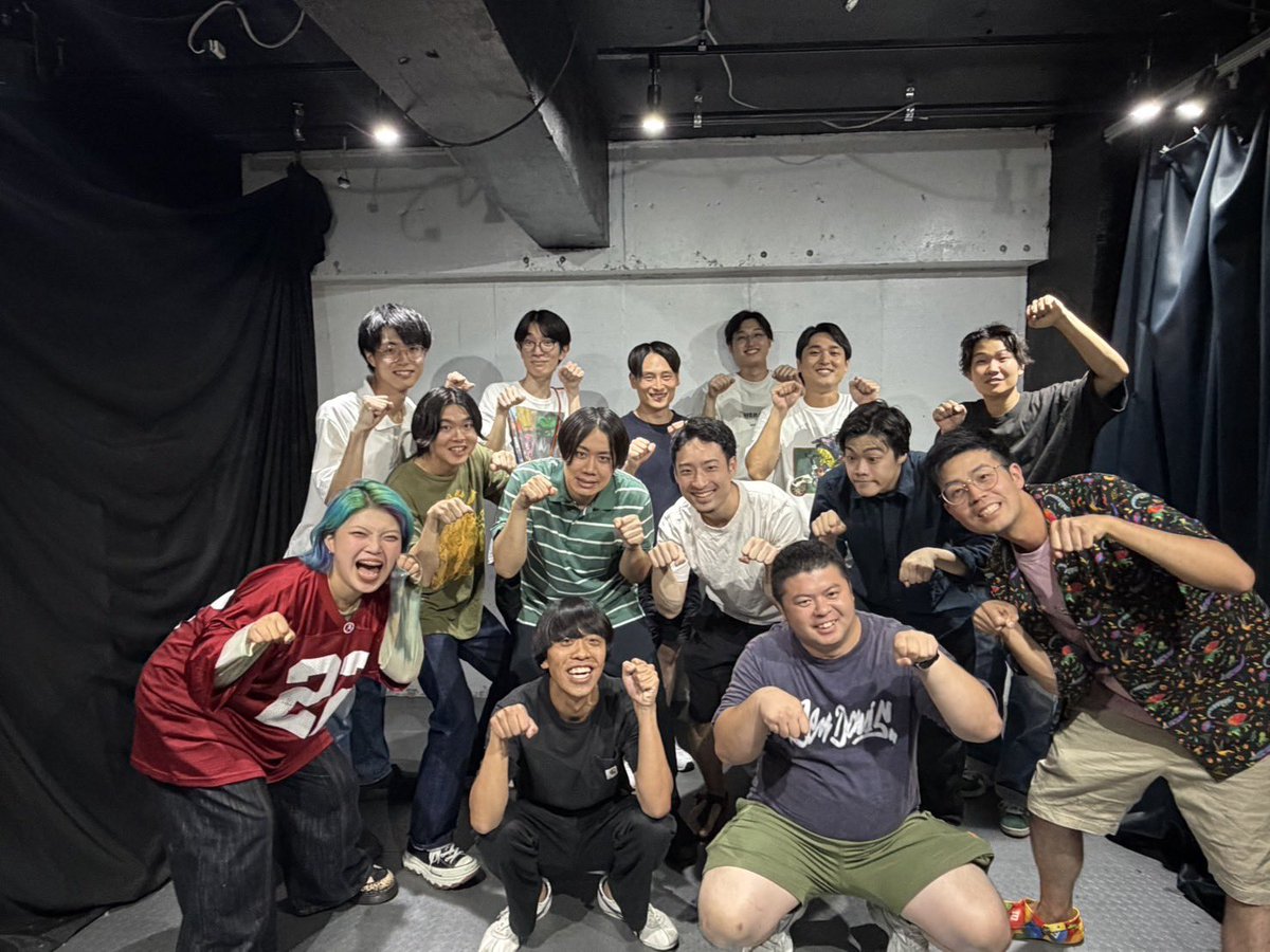ryotafuuuu's tweet photo. 下北グリップ月曜、コイヌマンさん卒業！
嫌な奴枠3人から2人へ。
あざした！ https://t.co/bi72QeVjDx