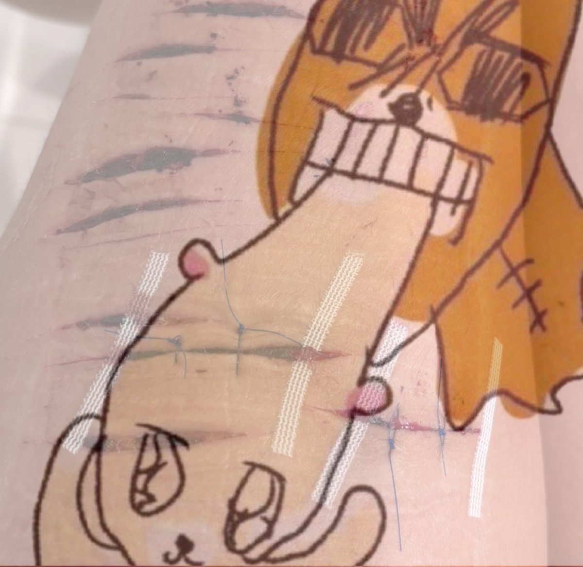 keiirfz's tweet photo. i’m off that SFX makeup grind i didn’t even take photos dude ? it’s okay these are my dramatic SFX makeup practices that got SFX imitation stitches 

#slittwt #988twt #shedtwt https://t.co/ntnf5HMHJX