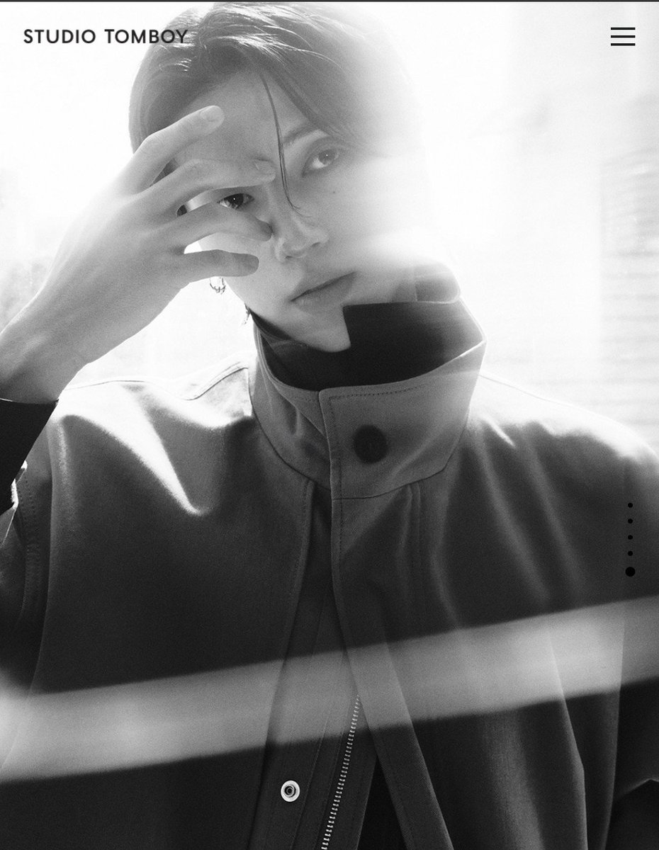 ATEEZUD's tweet photo. [📷] WOOYOUNG on STUDIO TOMBOY Official Website — 2026 F/W Campaign "SILENT NOISE" Launch
.
#ATEEZ #에이티즈 #WOOYOUNG @ATEEZofficial https://t.co/hNbVkxzjXZ