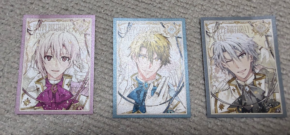 1991yomi's tweet photo. 【交換】アイドリッシュセブン アイナナ
16 STAR SIGNS 16SS アソビストア　特典カード

譲　天　楽　龍之介
求　百　〉　千　三月

都内手渡し、郵送可
検索からでもお気軽にお声掛けください！ https://t.co/WmBAx6lai9