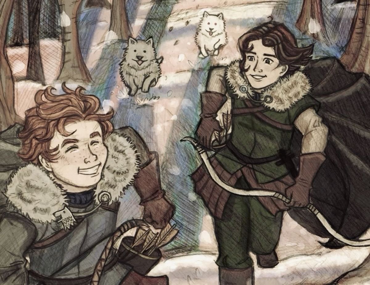 mxn7q's tweet photo. #ASOIAF

لطالما فكر اطفال الستارك بجون سنو عند شعورهم بالوحدة ليشعروا بالامان 

و لطالما فكروا بروب عند شعورهم بالخوف ليتحلوا بالشجاعة https://t.co/E8Fexld5d1