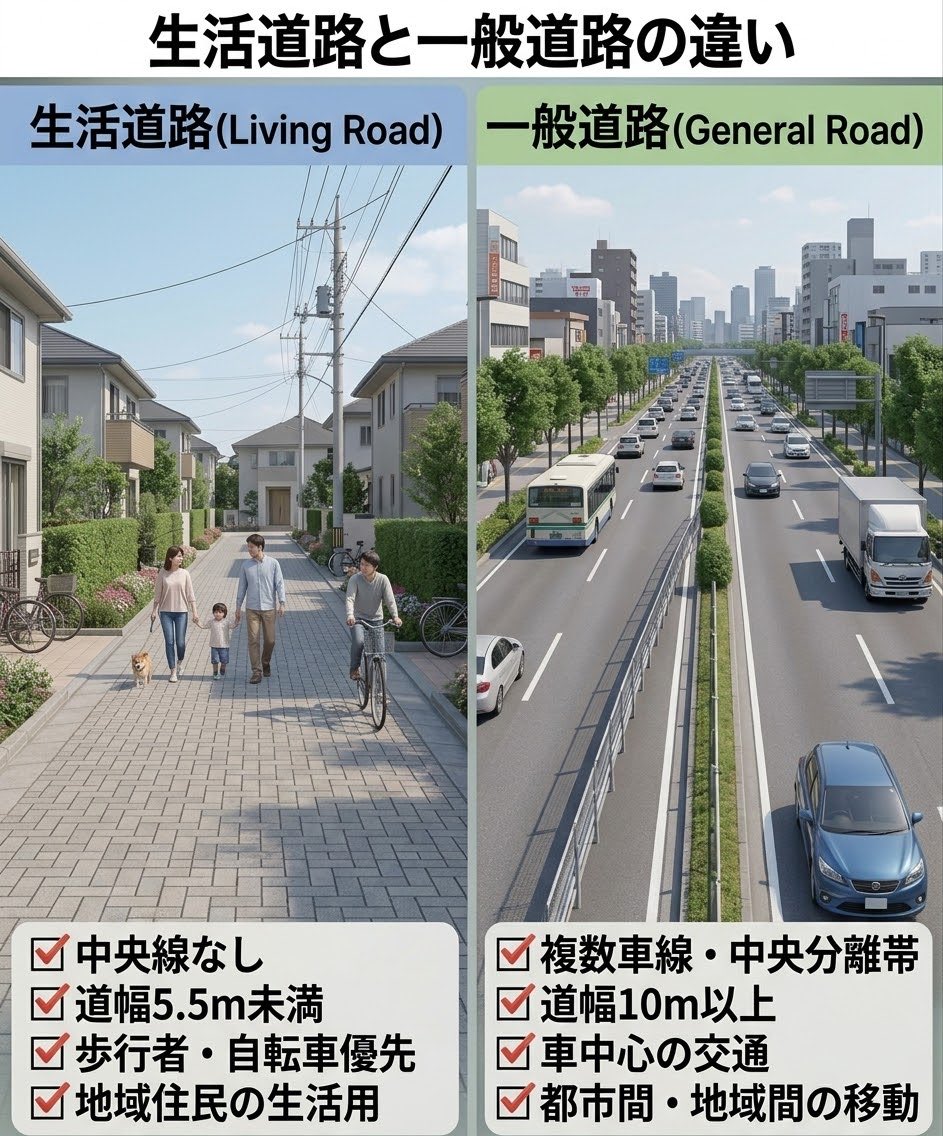 menews007's tweet photo. 【明日から道路のルールが変わります】

9月1日から、住宅街などの「生活道路」で法定速度が

🚗 時速60km → 30km

に引き下げられます。

対象は主に、中央線などがない道路。

「標識がないから60kmまで」と思っていた人は要注意です。

※速度標識がある道路は、表示された速度が優先されます。 https://t.co/41lERqFazU