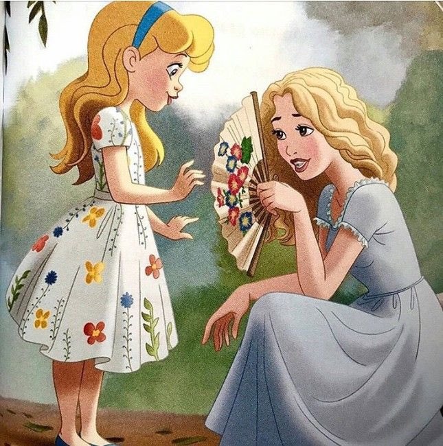 ariafairyx's tweet photo. young cinderella and her mother, truly the childhood she deserved 🤍 https://t.co/vM0pxLxrKl