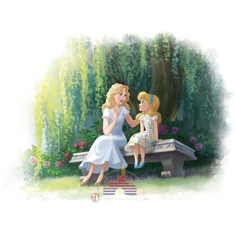 ariafairyx's tweet photo. young cinderella and her mother, truly the childhood she deserved 🤍 https://t.co/vM0pxLxrKl