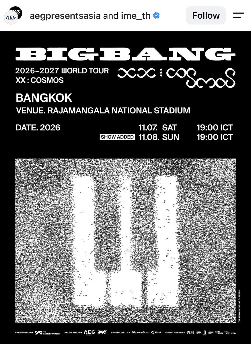 jtttsu's tweet photo. 👑 รับกดบัตร BIGBANG

💟 ไม่เก็บมัดจำ
💟 กดได้ค่อยจ่าย
💟 ค่าบัตร ลค. สแกนจ่ายเอง

#COSMOS_WORLD_TOUR_IN_BANGKOK https://t.co/t0quqnDshK