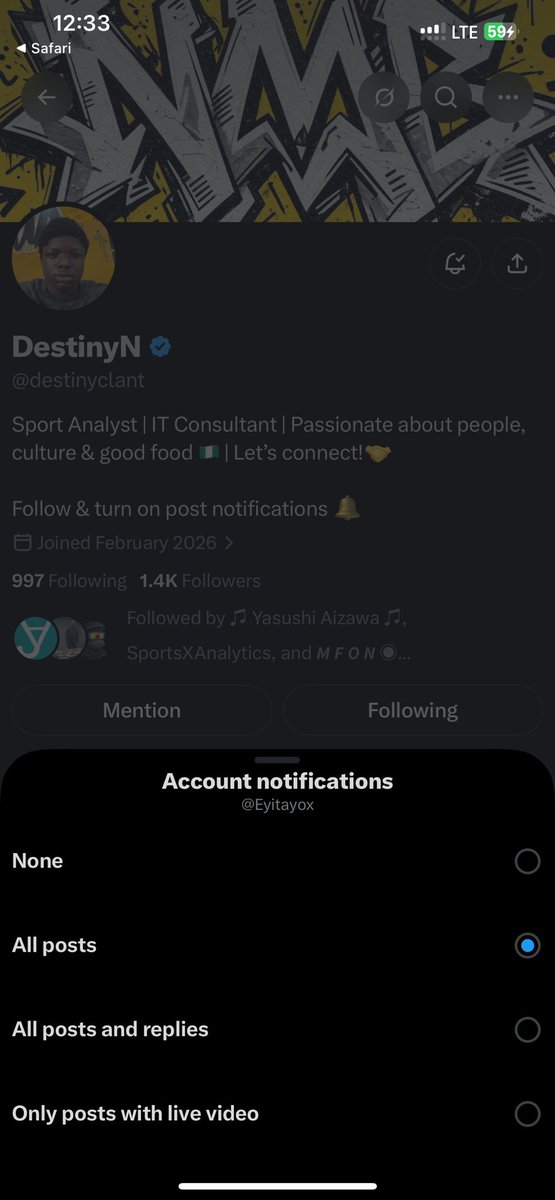 Eyitayox's tweet photo. @Empress__yetty @sportxanalytics @destinyclant 8145009201
Opay done 🙏 https://t.co/FQmdb0WvKO