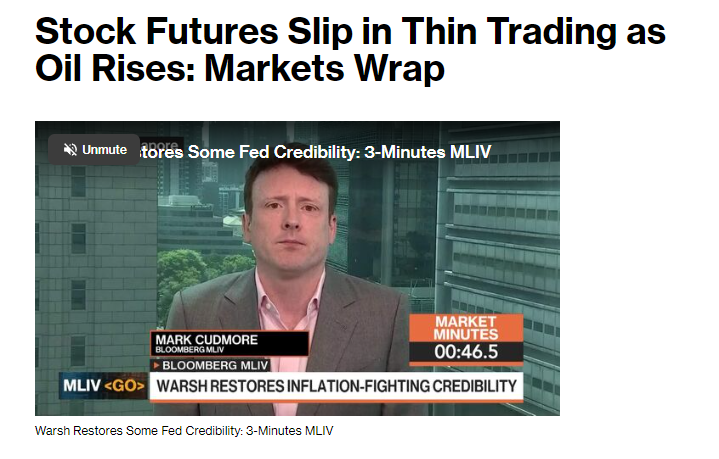 niye077's tweet photo. Oil higher. Futures lower. Fed credibility back in the spotlight. The setup for today’s market is getting interesting. 👀 $SPY $QQQ https://t.co/FbVlT9PZzA