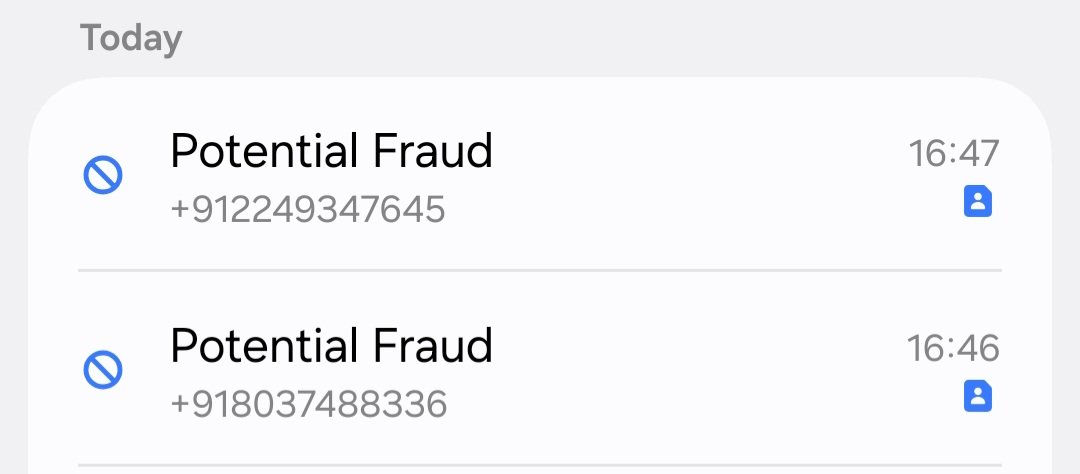 BasuApratim's tweet photo. @IDFCFIRSTBank First of all I am not a customer of IDFC bank so no chances of opting for promotional calls.. Secondly I had used pay later payment option from @Flipkart in past in recurrence to which these calls are coming.. attached screenshot numbers are the incoming details.. they are frauds https://t.co/DpnlxgT0HG