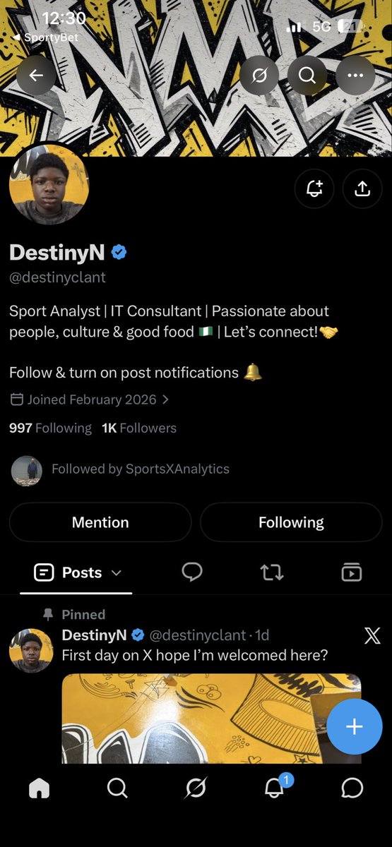 Clementcapital's tweet photo. @sportxanalytics @destinyclant Opay
9015820041 https://t.co/Z9ClygTnfu