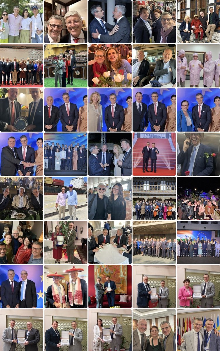 EUAmbIndia's tweet photo. These three years were also marked by an amazing cooperation &amp;  wonderful friendship with my colleagues Ambassadors of EU Member States. Team 🇪🇺 💪!  

3/6 https://t.co/Dw2HgAjYLp