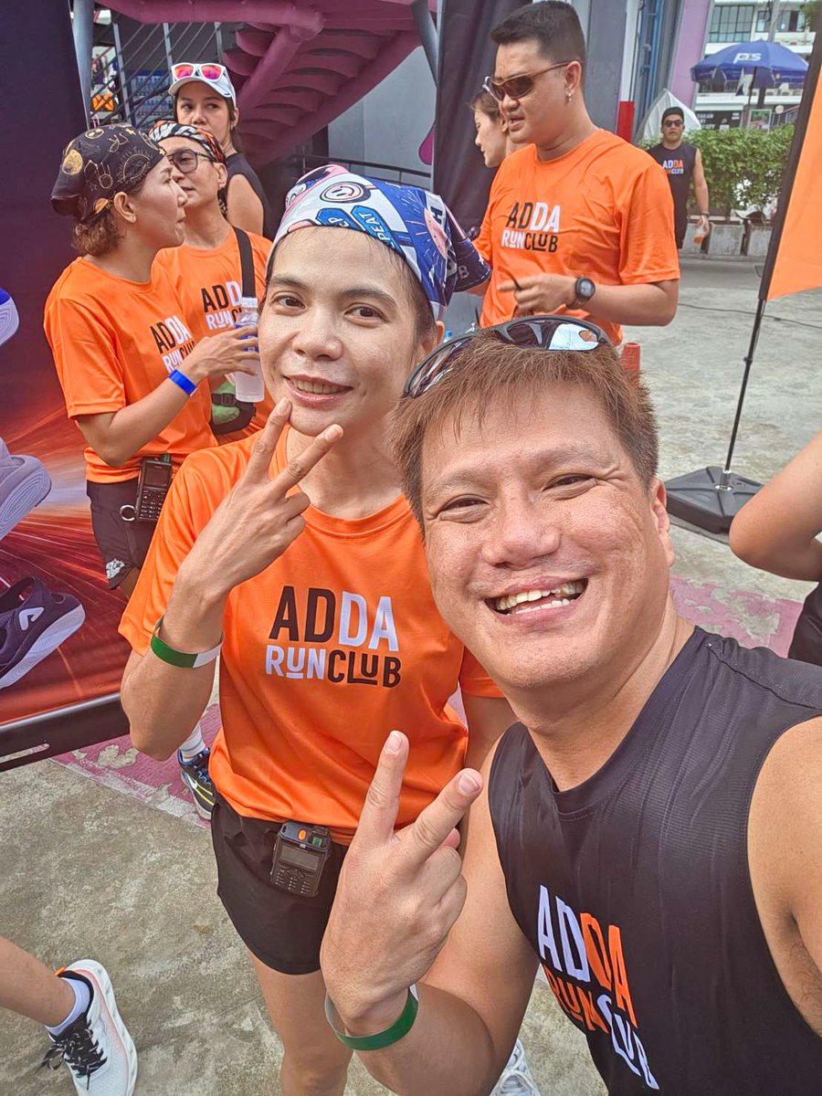 NinjaTooK's tweet photo. 🧡 ลุงตุ๊ก และ ผองเพื่อน ที่กิจกรรม ADDA RUN CLUB ครั้งที่ 1 🫶 ดีใจที่ได้เจอกันครับ 🥰
#ADDARun2026 #RunWithADDA
#ADDARunClub #addathailand
#ADDARunClubxSansatan #ARC
#ADDAFlowDash #ADDAFlowSubmin
#RunwithADDAFreeRunClub
#SansatanOrganizer #SST
#แสนสะท้านทำได้ทุกอย่าง #tookkyrun https://t.co/K91Sq0h1AS