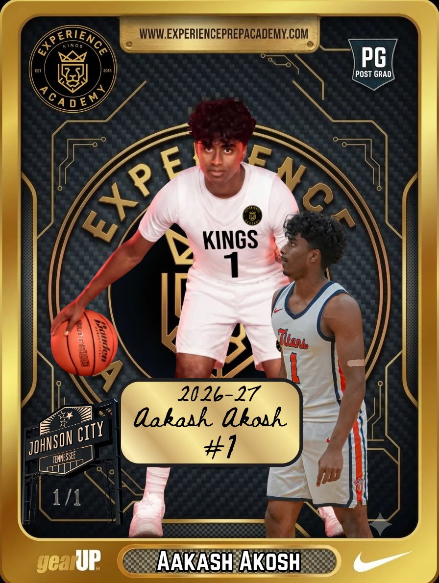 EPAbasketball's tweet photo. We are excited to announce "AK" Aakash Ashok @11k1sh will be with us for the 2026-2027 Season. AK is an athletic guard from Texas, who makes good reads and paint touches, can shoot the ball, and does impressive dunks.
@JUCOadvocate
@mosesk225
#KingsNation
#ExperiencePrepAcademy https://t.co/0H4jhNizvg