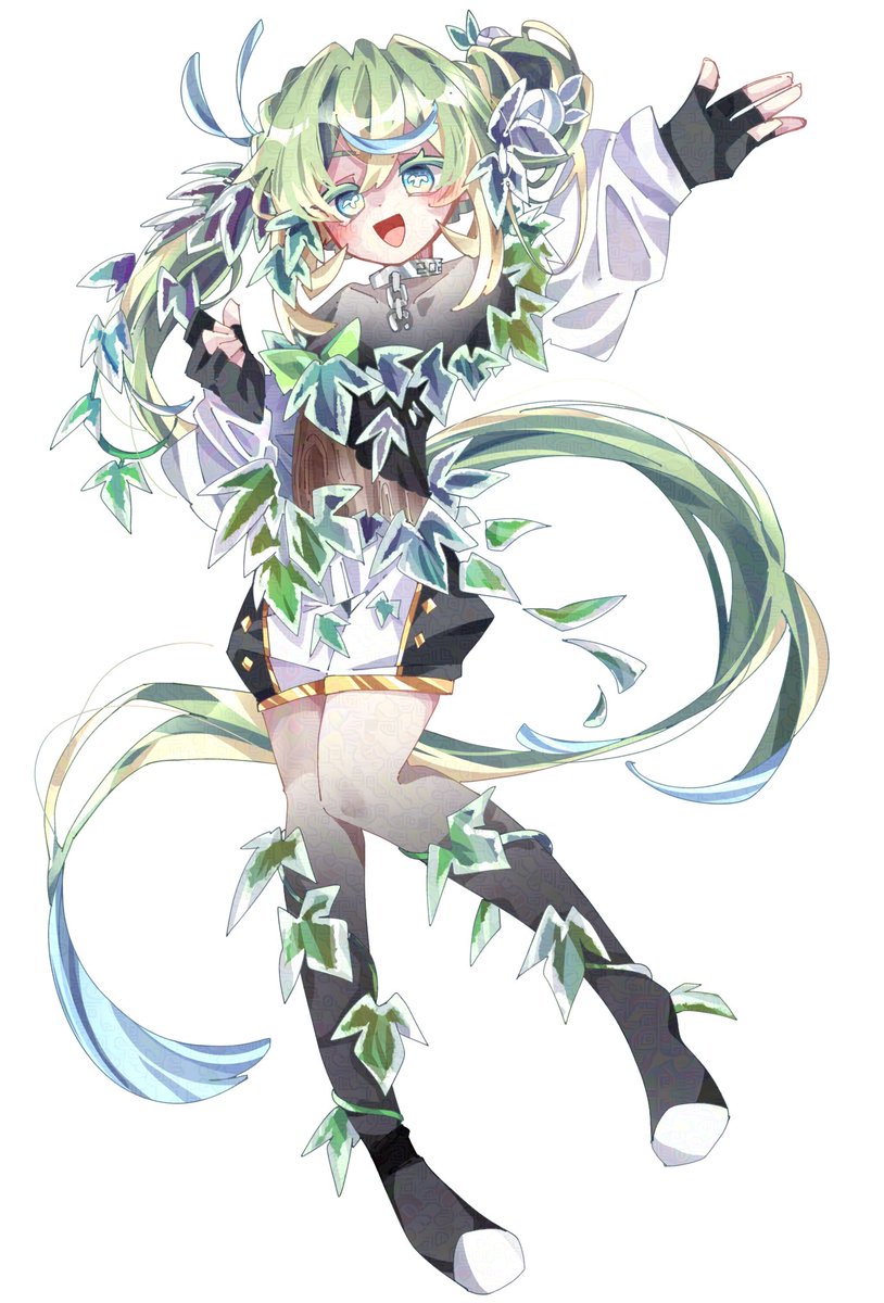 marimari1247's tweet photo. #海に魅入られた私達は 
立ち絵整形した植物組 https://t.co/2zchNbysoY