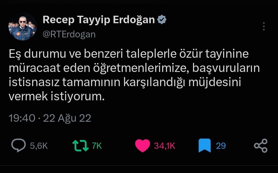 rumeysaeyaz's tweet photo. Sayın Cumhurbaşkanım, Büyük Aile ve Nüfus On Yılı vizyonunuz doğrultusunda, farklı şehirlerde parçalanmış kıymetli öğretmen ailelerinin evlatlarına sarılmasını için il emri kararını saygılarımızla umutla talep ederiz. 🚀 @RTErdogan  @Yusuf__Tekin  @oktay_saral #ilemrigecikmez https://t.co/alvYi6D3vt