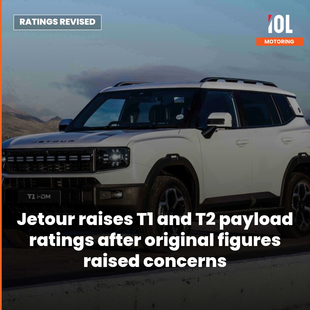 IOLmotoring's tweet photo. Jetour’s T-Series SUVs were an instant hit after being launched in South Africa in 2025, particularly the rugged-looking T2, which also scooped the country’s official Car of the Year title in early 2026.
Read on https://t.co/PzZwYszldx
#Jetour #SUV #Motoring #CaroftheYear https://t.co/q88O5cyqMa