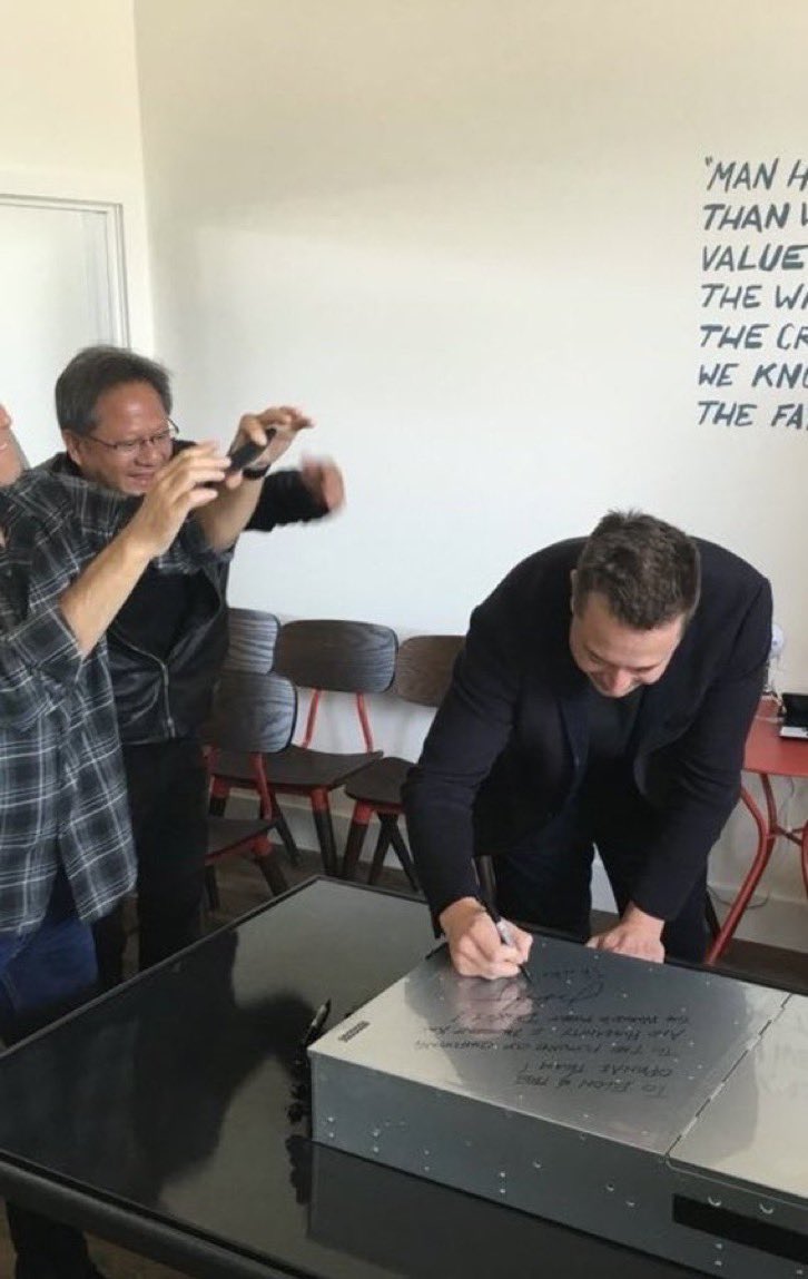 theeverydaybob's tweet photo. @ElonEconomyX jensen was fanboying in 2016 https://t.co/P7spWMbxsy