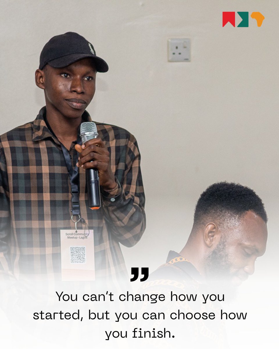 web3afrika's tweet photo. You can’t change how you started, but you can choose how you finish.

As we close out another month, don’t measure August only by the goals you completed. Think about what you learned, what challenged you and what you can carry forward.

Every month won’t go exactly as planned, but every experience can teach you something useful.
Let’s end the month with intention.