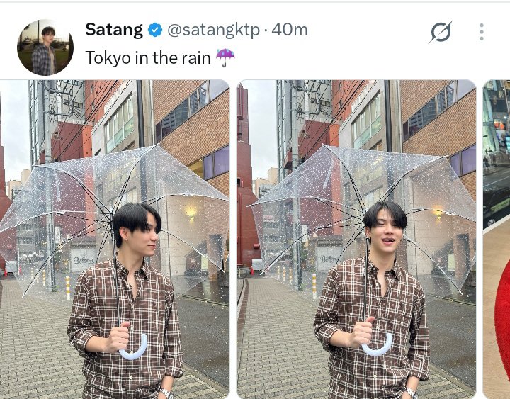 satangkslovers's tweet photo. @atomprys  you should post your photos  from Japan too!your boyfriend already shared his so show yours off now🤭 https://t.co/4pL8gPiZMF