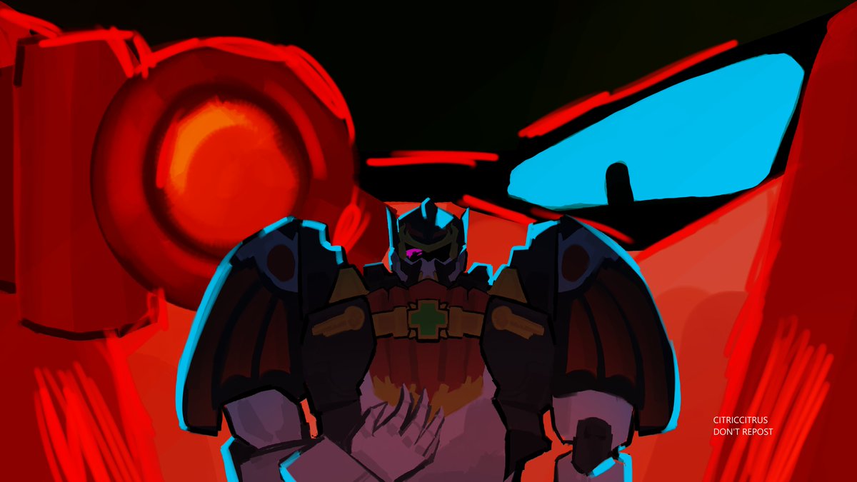 Citrusitric's tweet photo. Mega Ambler and Bloodwing with cuptoast's pork soda  #메탈카드봇 https://t.co/WFO1bUpvQN