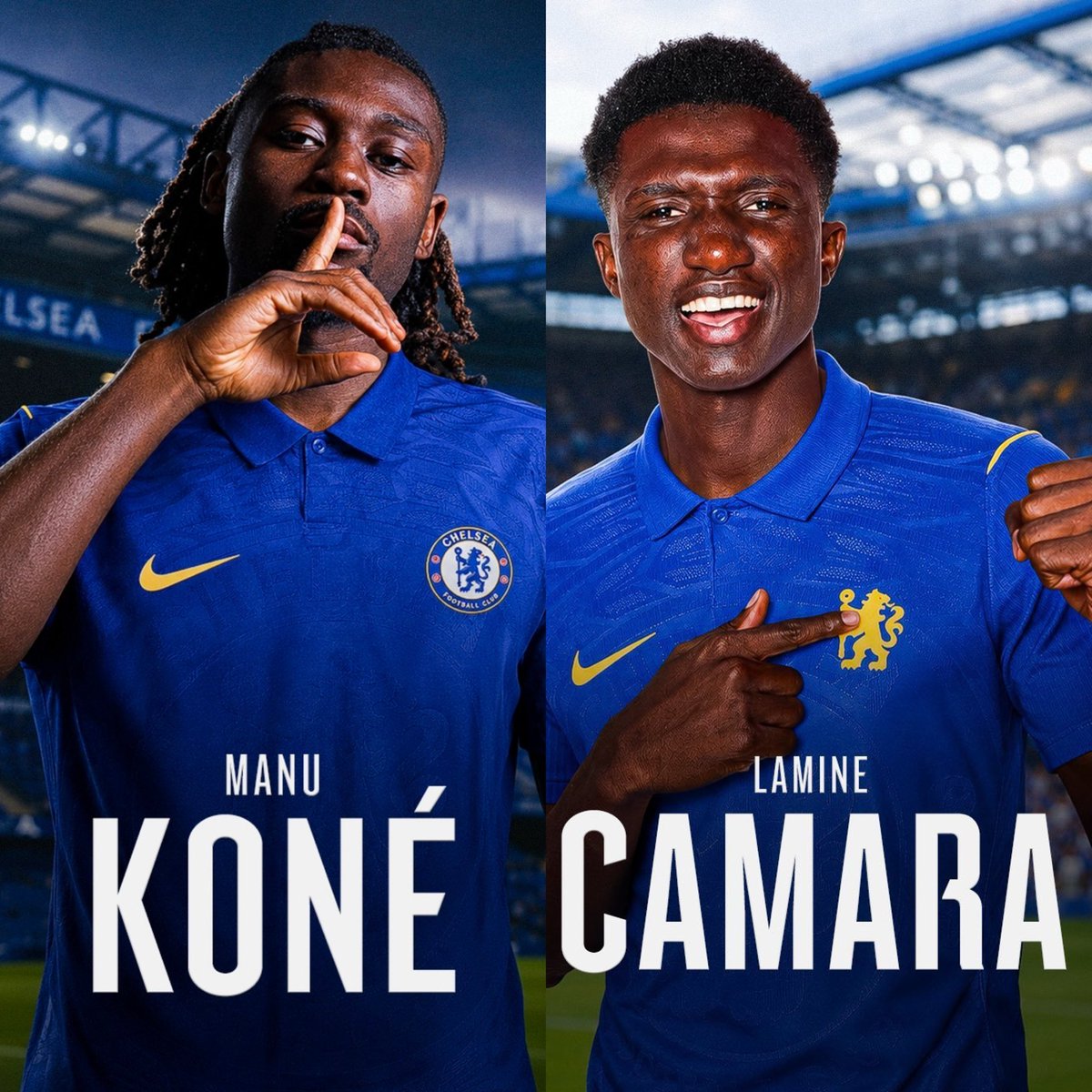 LDNFootbalI's tweet photo. • Manu Koné
• Lamine Camara

Chelsea’s options for midfield signings… ✅ https://t.co/Wl6hRJo64O