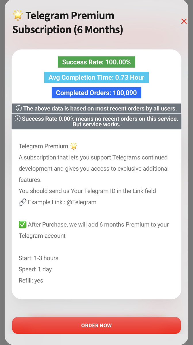 DDBoostSMM's tweet photo. Telegram Premium Subscription ๐
Telegram Premium gives you more than the basics.
Enjoy more flexibility, and take your Telegram experience to the next level.
Visit https://t.co/kIpXmPtaHU or download app on PlayStore or AppStore โ
#ddboost #telegram #telegrampremium #digitalservices