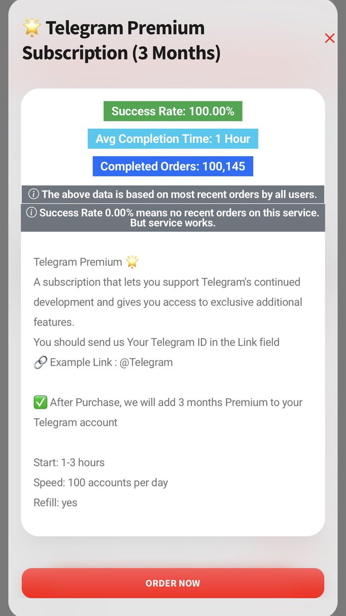 DDBoostSMM's tweet photo. Telegram Premium Subscription ๐
Telegram Premium gives you more than the basics.
Enjoy more flexibility, and take your Telegram experience to the next level.
Visit https://t.co/kIpXmPtaHU or download app on PlayStore or AppStore โ
#ddboost #telegram #telegrampremium #digitalservices