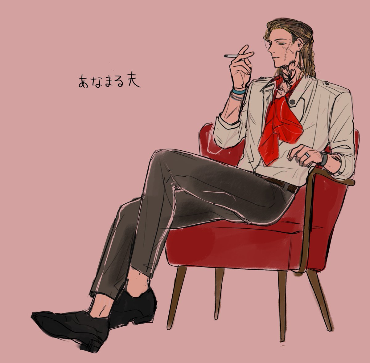 pencilsoul1's tweet photo. @pencil_sousaku カタギじゃない！（アニメじゃない！） https://t.co/oLtsSzxbA1